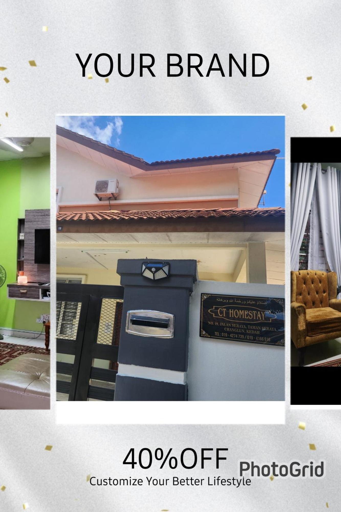 Ct Homestay Changlun Buitenkant foto
